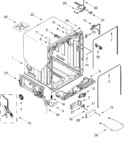 Diagram for Tub And Frame Parts