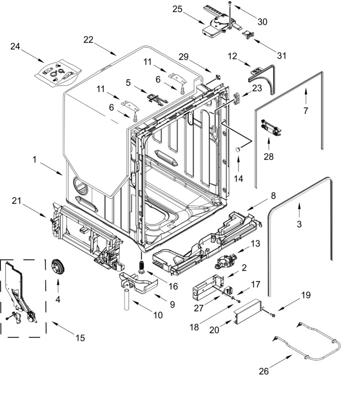 Diagram for KDTS224SPS1
