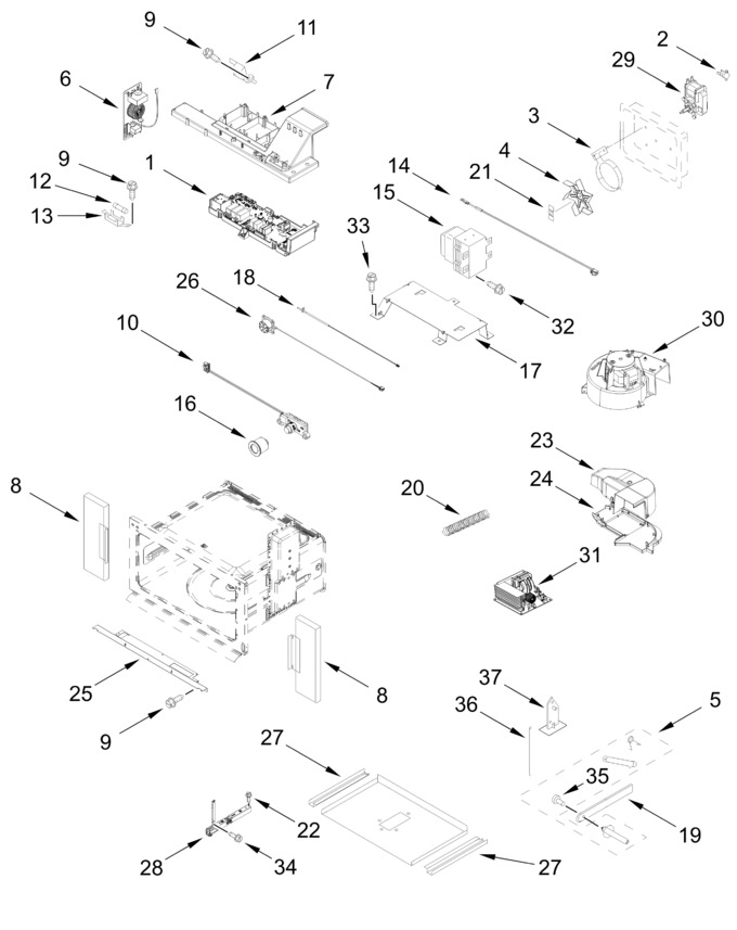 Diagram for KOEC930SBE05
