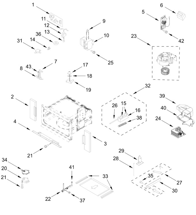Diagram for WOEC5030LW05