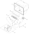 Diagram for Freezer Liner Parts