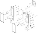 Diagram for Refrigerator Door Parts