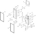 Diagram for Refrigerator Door Parts