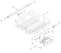 Diagram for Upper Rack And Track Parts