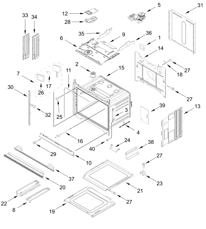Diagram for WOEC7030PV05