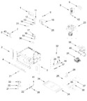 Diagram for Cabinet And Stirrer Parts