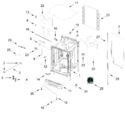 Diagram for Tub And Frame Parts