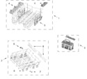 Diagram for Dishrack Parts