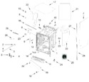 Diagram for Tub And Frame Parts