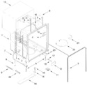 Diagram for Tub And Frame Parts
