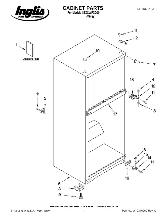 Diagram for I8TXCWFXQ00