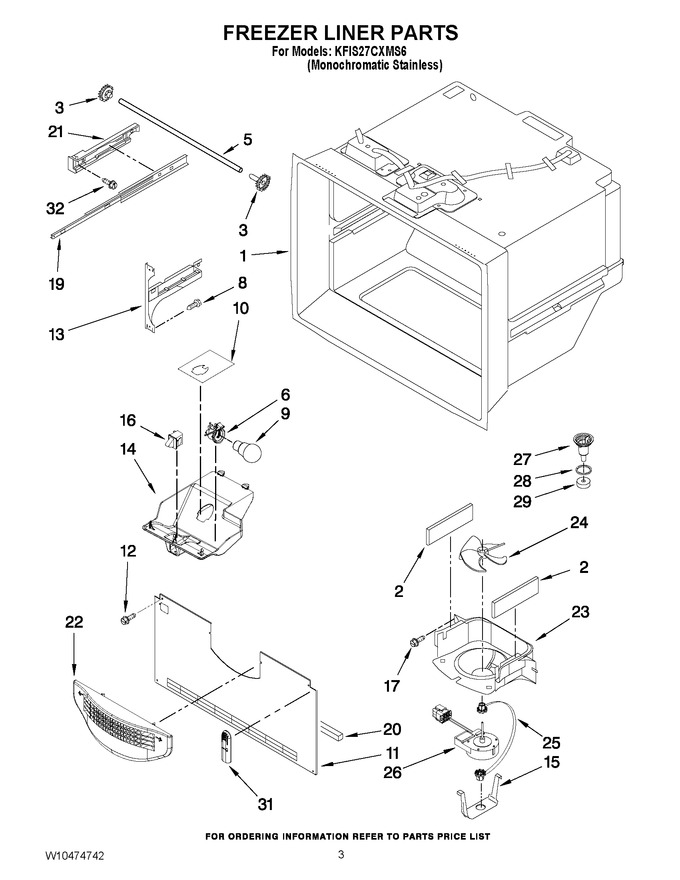 Diagram for KFIS27CXMS6