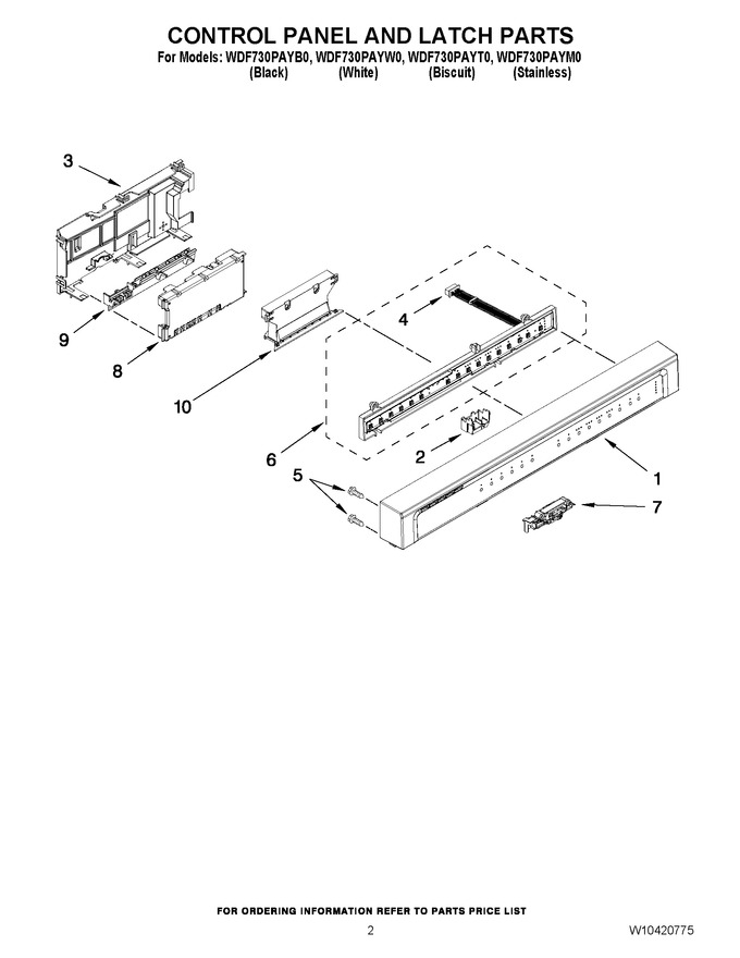 Diagram for WDF730PAYM0