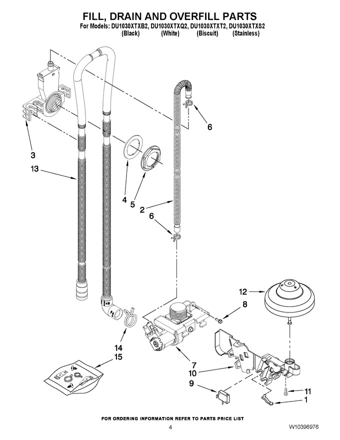 Diagram for DU1030XTXQ2