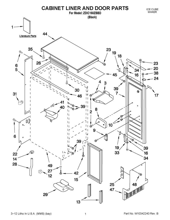 Diagram for ZDIC150ZBBD