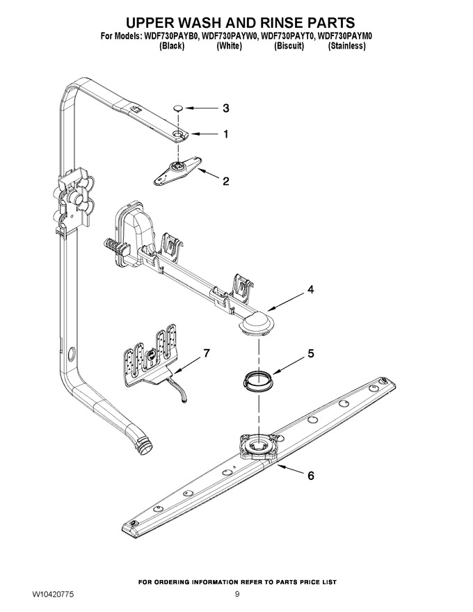 Diagram for WDF730PAYB0