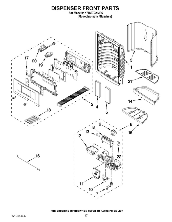 Diagram for KFIS27CXMS6