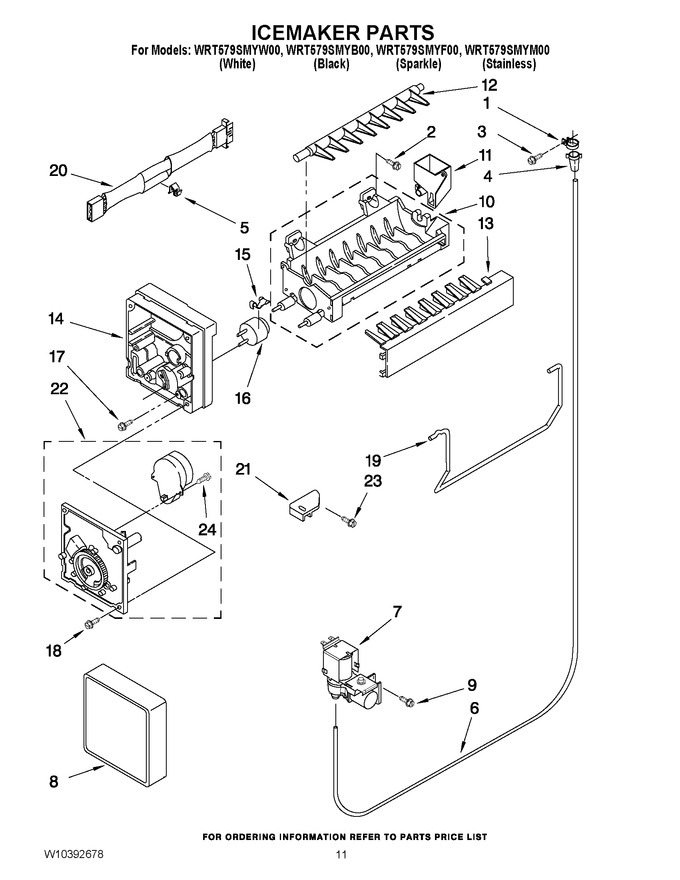 Diagram for WRT579SMYF00