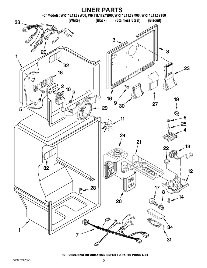 Diagram for WRT1L1TZYM00