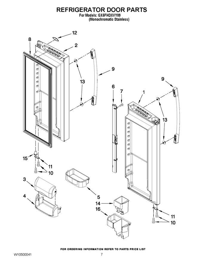 Diagram for GX5FHDXVY09