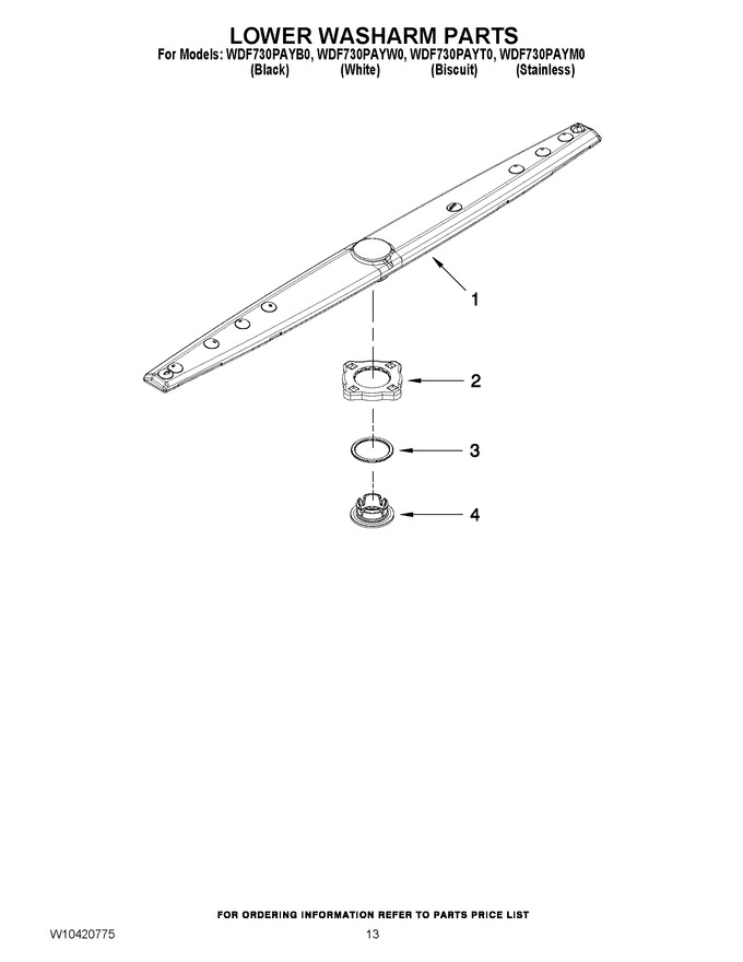 Diagram for WDF730PAYB0