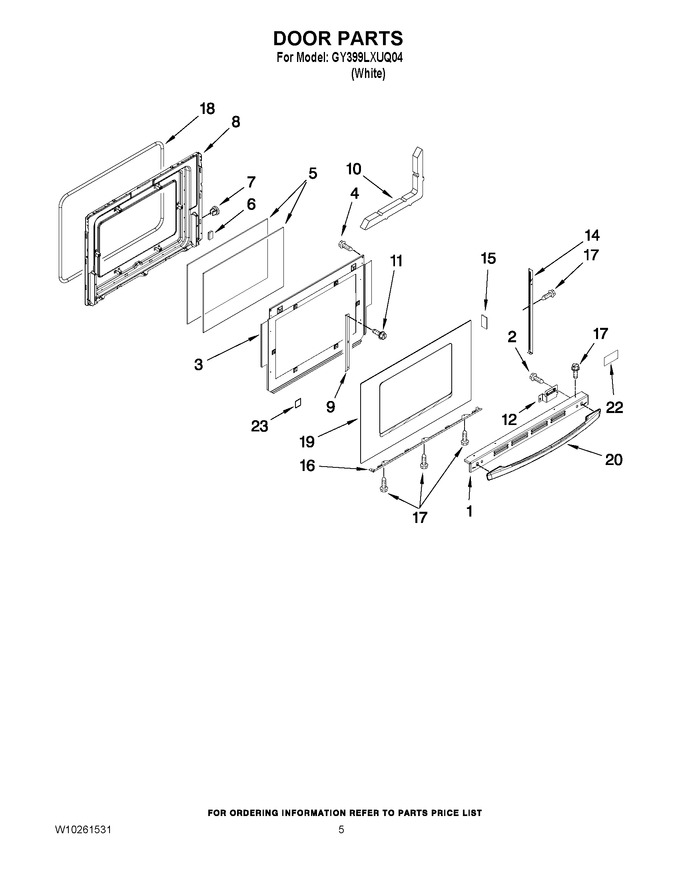 Diagram for GY399LXUQ04