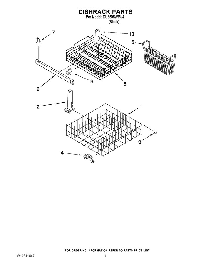 Diagram for DU850SWPU4