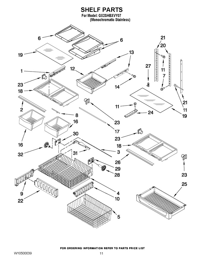 Diagram for GX2SHBXVY07