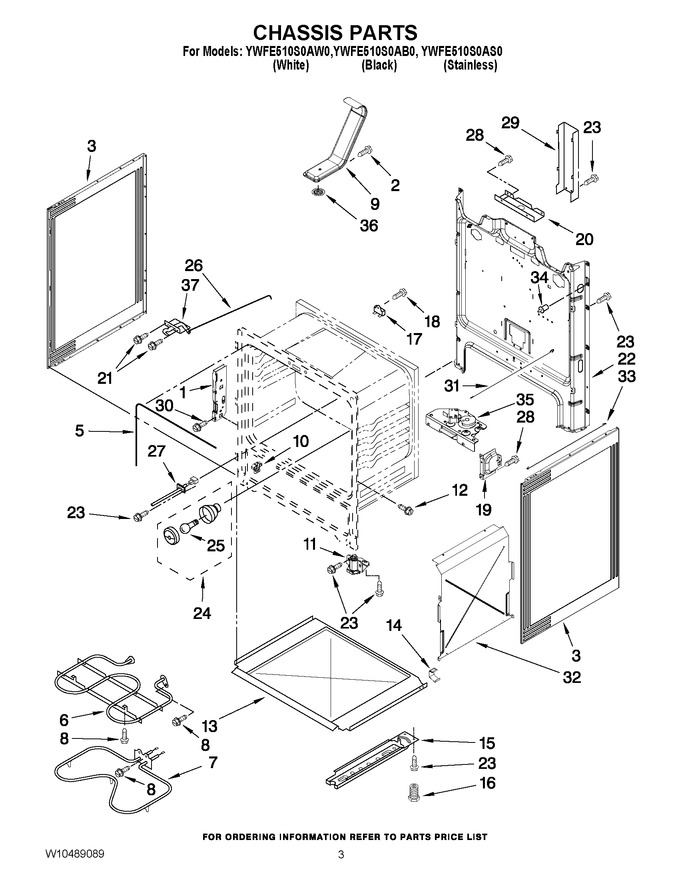 Diagram for YWFE510S0AW0