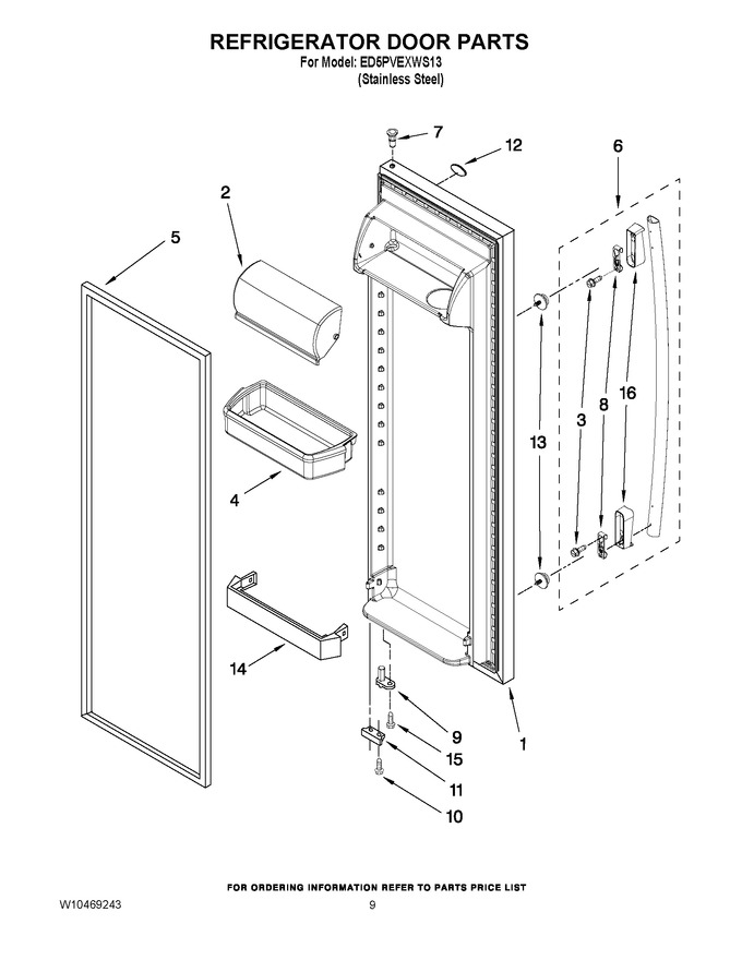Diagram for ED5PVEXWS13