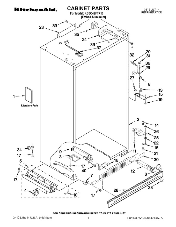 Diagram for KSSO42FTX15