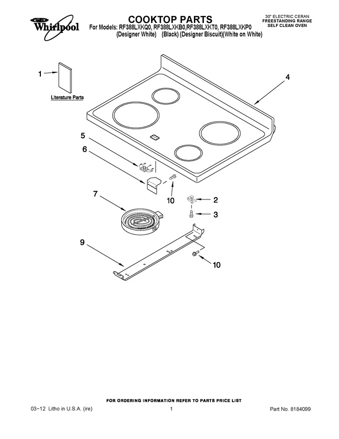 Diagram for RF388LXKP0