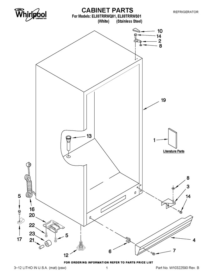 Diagram for EL88TRRWS01