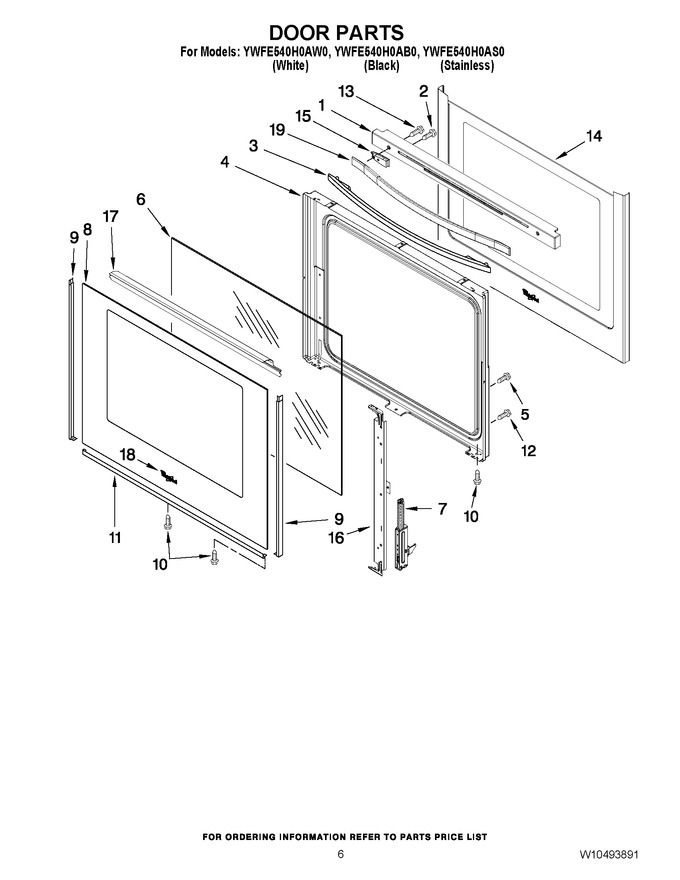 Diagram for YWFE540H0AW0
