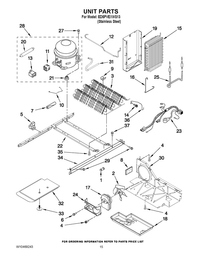 Diagram for ED5PVEXWS13