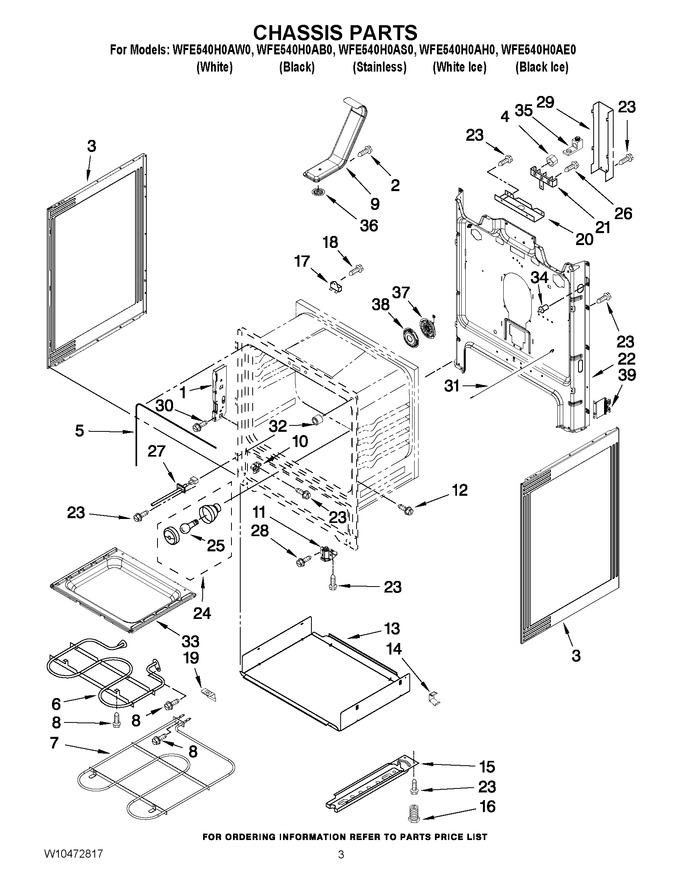 Diagram for WFE540H0AB0