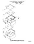 Diagram for 03 - Refrigerator Shelf Parts