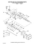 Diagram for 05 - Motor And Ice Container Parts
