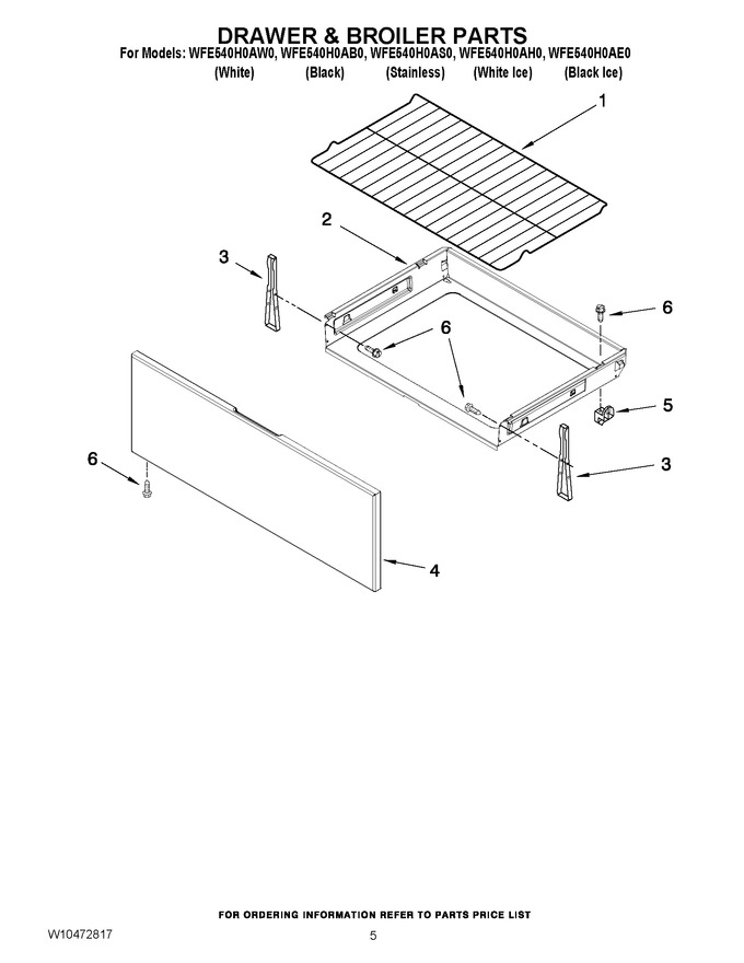 Diagram for WFE540H0AB0