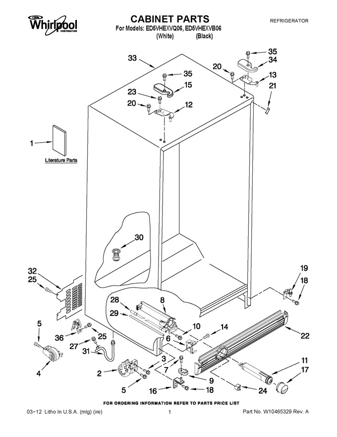 Diagram for ED5VHEXVB06