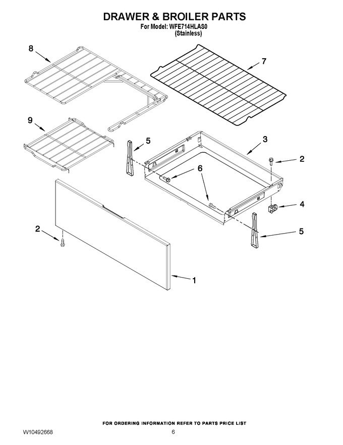 Diagram for WFE714HLAS0