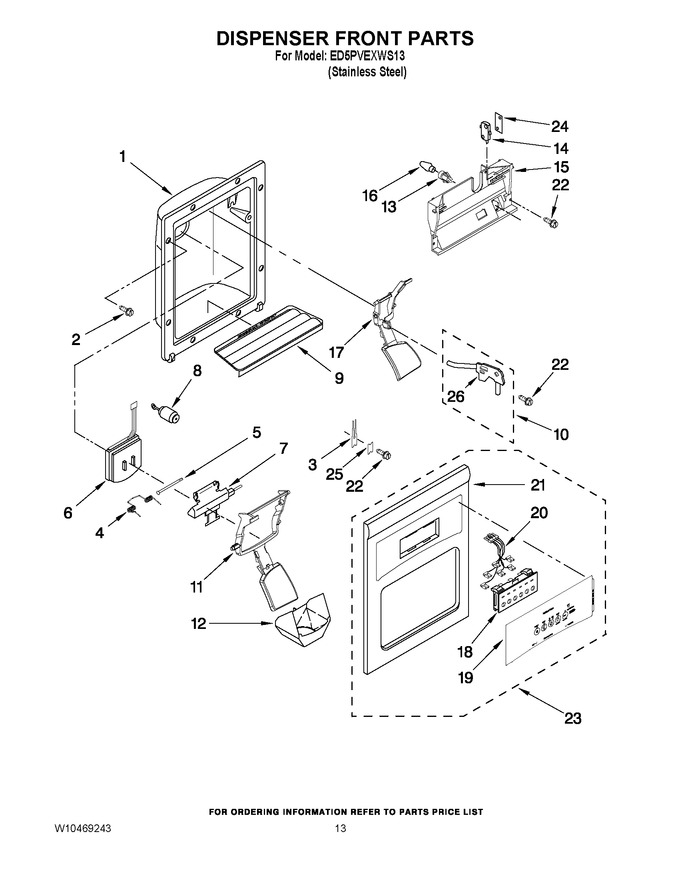 Diagram for ED5PVEXWS13
