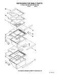 Diagram for 03 - Refrigerator Shelf Parts