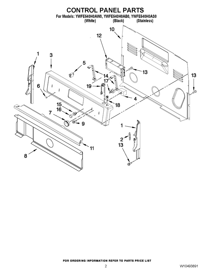 Diagram for YWFE540H0AB0
