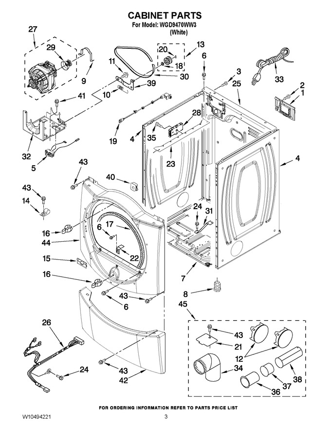 Diagram for WGD9470WW3