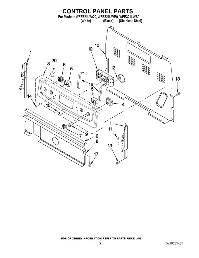 Diagram for WFE321LWQ0