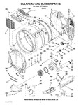 Diagram for 03 - Bulkhead And Blower Parts