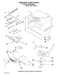 Diagram for 02 - Freezer Liner Parts