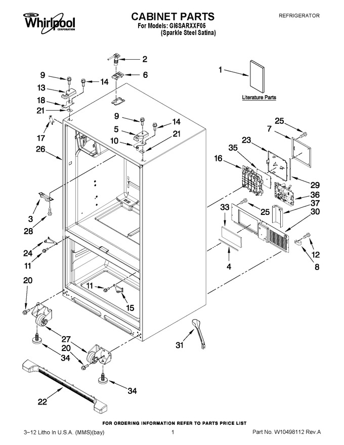 Diagram for GI6SARXXF05