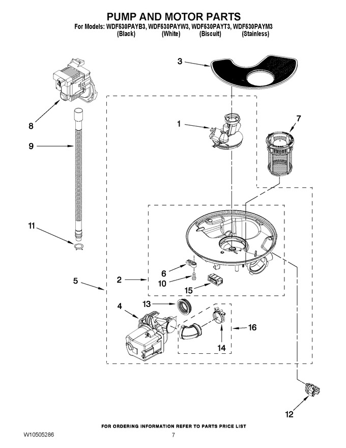 Diagram for WDF530PAYM3